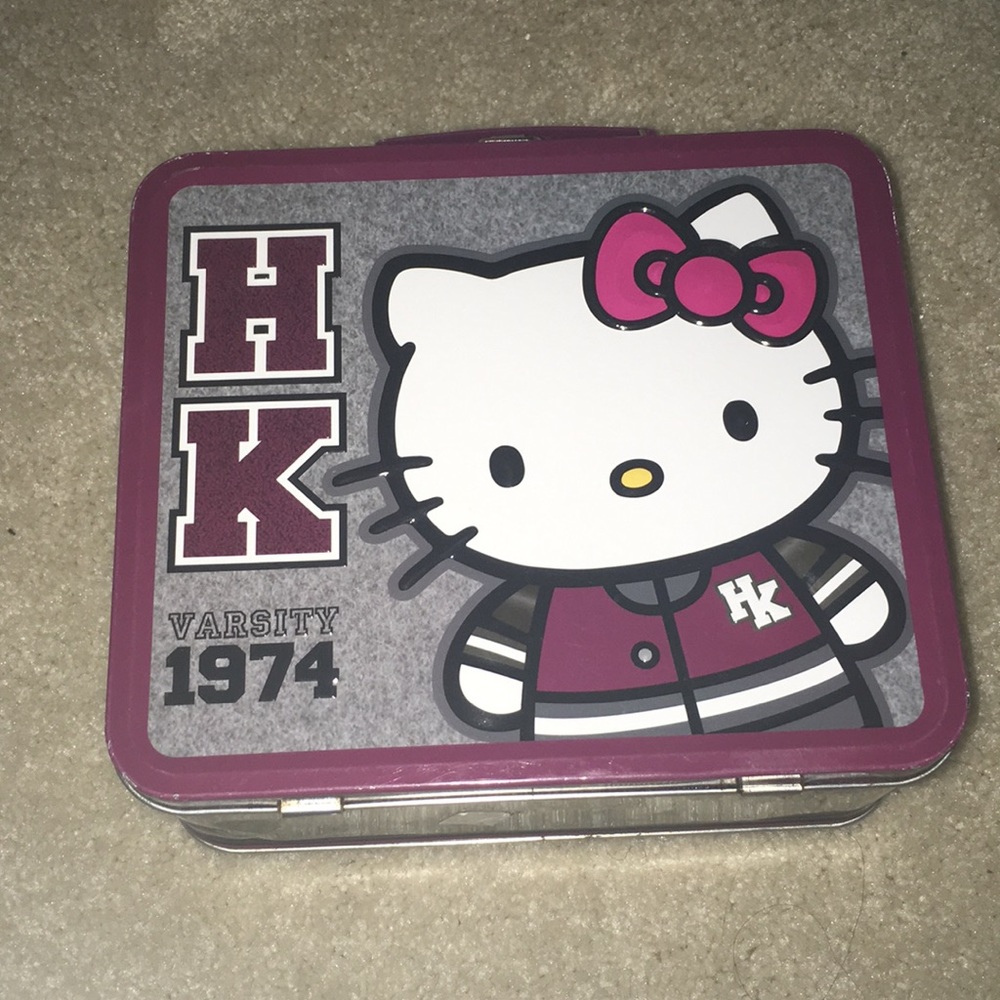 Classic Hello Kitty Metal Lunch Box